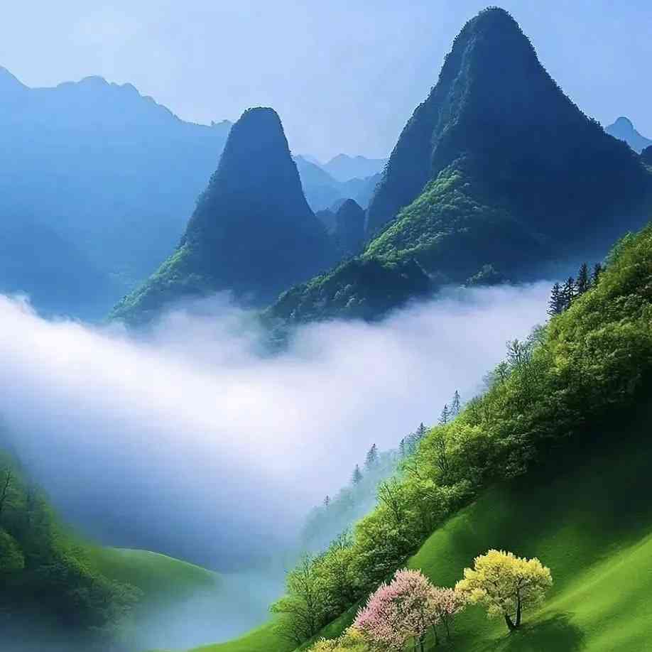 银河蓝天（山水间）